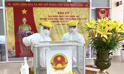 Bệnh viện K: Hơn 2.000 cử tri tham gia bầu cử trong tâm dịch