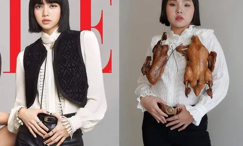 Cô gái Thái Lan làm áo giống Lisa bằng thức ăn