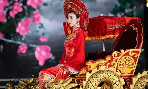 Tổng đạo diễn lên tiếng về màn rước kiệu trong chung kết HHVN 2020