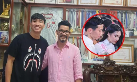 Bất ngờ chưa, bố Doãn Hải My đã nhận Đoàn Văn Hậu làm con rể từ 7 tháng trước