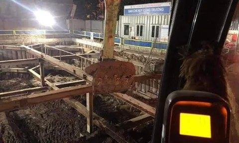 Hà Nội: Phát hiện bom tại công trình xây dựng trên phố Cửa Bắc