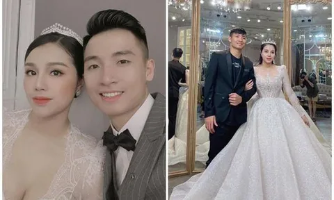 'Tư Dũng' tung hình cưới, ngoại hình cô dâu gây chú ý