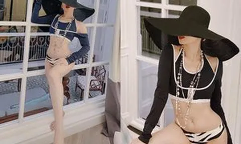 Mặc bikini bị chê quá bạo, U40 Lệ Quyên diện quần kín đáo lại nhận bão like