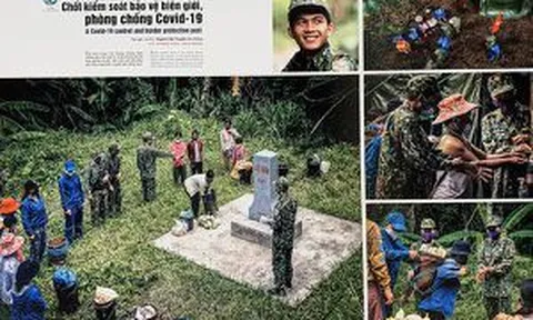 Bộ ảnh chống Covid-19 giành giải nhất cuộc thi 'Tự hào một dải biên cương'