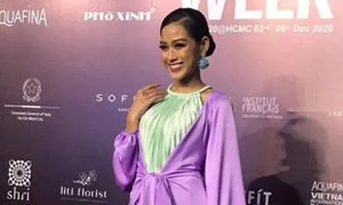 Nhan sắc Hoa hậu Đỗ Thị Hà gây tranh cãi trên thảm đỏ: Già trước tuổi, khuôn mặt gầy gò?