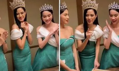 Hoa hậu Đỗ Thị Hà bị chê xuống sắc, lộ bụng ngấn mỡ sau khi đăng quang