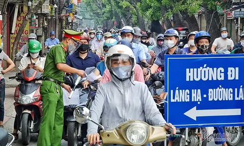 Hà Nội: Người đi đường không cần xuất trình giấy tờ có xác nhận của phường