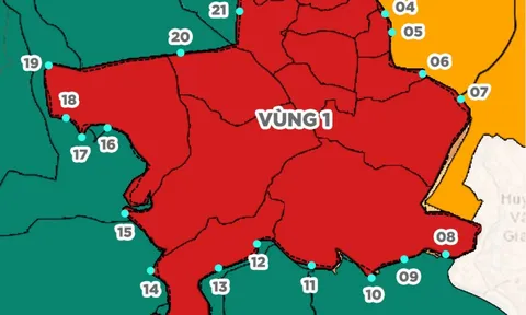 Info: Quy định đi lại giữa các vùng Hà Nội từ 6/9