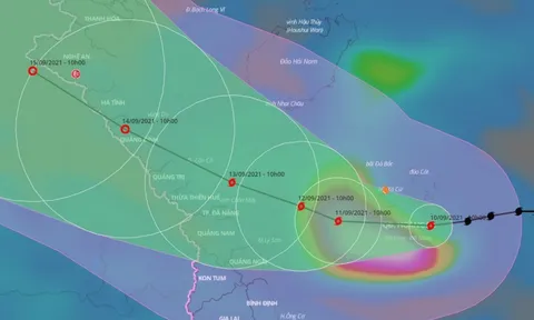 Bão Conson có thể gây mưa lớn 3 ngày ở miền Trung