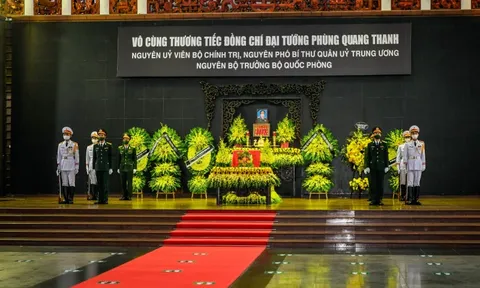 Lễ viếng, truy điệu đại tướng Phùng Quang Thanh