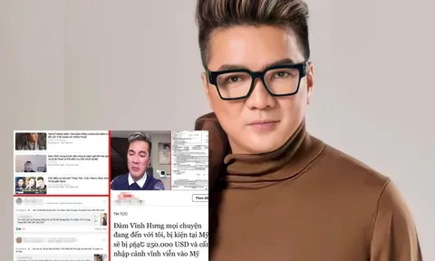 Thực hư thông tin Đàm Vĩnh Hưng bị cấm nhập cảnh vào Mỹ vì trốn thuế và kết hôn giả