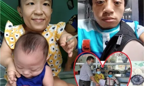 Xúc động hình ảnh cặp đôi cao chưa đầy 1m đi đăng ký kết hôn