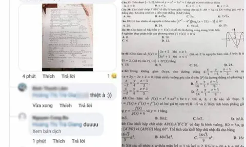 Công an vào cuộc vụ nghi lộ đề thi toán tốt nghiệp THPT 2021 trên mạng
