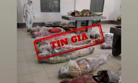Hình ảnh xác chết do Covid-19 tại TP. HCM là tin giả