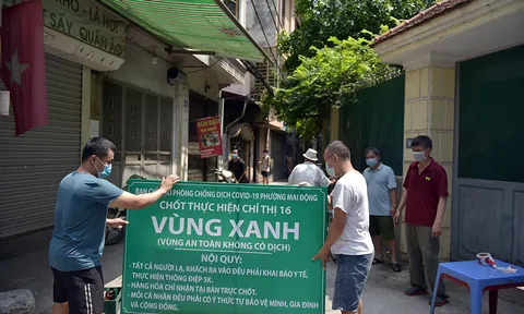 Những “vùng xanh” – vùng an toàn với dịch Covid-19 đầu tiên đã xuất hiện ở Hà Nội
