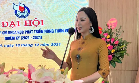 Viên Hoàng Gia dự Đại hội Chi hội Nhà báo Tạp chí Khoa học Phát triển Nông thôn Việt Nam lần thứ IV, nhiệm kỳ (2021 - 2024)