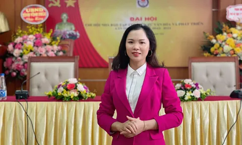 CEO Trang Viên dư Đại hội Chi hội nhà báo Tạp chí điện tử Văn hóa và Phát triển