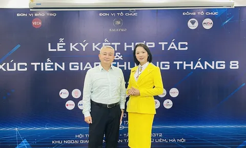 VIÊN HOÀNG GIA ĐỒNG HÀNH CÙNG HỆ SINH THÁI SALEPRO TẠI LỄ KÝ KẾT HỢP TÁC CHIẾN LƯỢC VÀ XÚC TIẾN GIAO THƯƠNG THÁNG 8