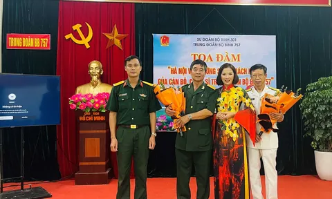 CEO Trang Viên dẫn Chương trình Tọa đàm “Hà Nội với Trường Sa và trách nhiệm của cán bộ, chiến sĩ Trung đoàn Bộ binh 757”