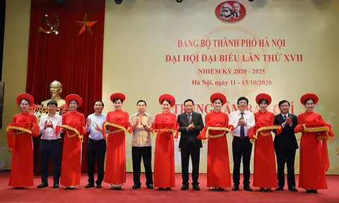 Khai trương Trung tâm báo chí phục vụ Đại hội Đảng bộ Thành phố Hà Nội lần thứ XVII